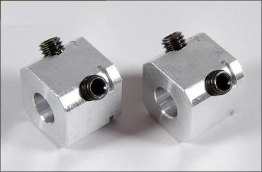Aluminiowe kostki do montażu kół 17 mm/M6 - FG 6107/02