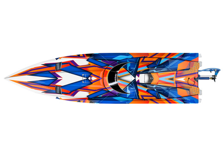Spartan łódź zdalnie sterowana (pomarańczowa) | 57076-4O TRAXXAS