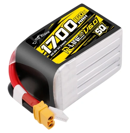 Akumulator LiPo 1700mAh 22,2V 160C 6S1P XT60 R-Line V6.0 SQ Short Version | TAA17006S16SQ TATTU