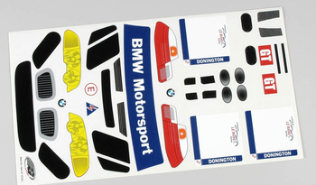 Komplet naklejek BMW M3 GTR - FG 8170/01