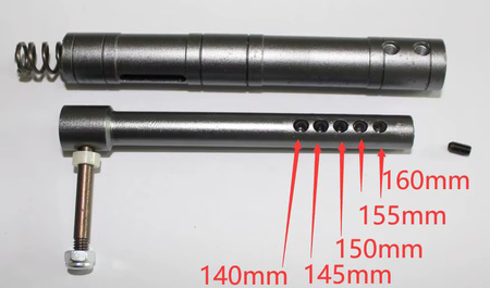 Golenie Podwozia CNC Przód 140-160mm 3-6kg 2szt. | CAR/15091/000