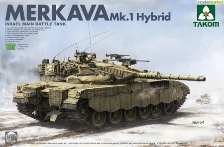 Merkava Mk.1 Hybrid Israeli Main Battle Tank 1:35 | 2079 TAKOM