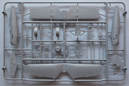 PZL P.11C EXPERT SET 1:72 | 70015 ARMA HOBBY