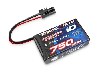 Pakiet LiPo iD 750mAh 7,4V 2S 20C (TRX-4M) | 2821 TRAXXAS
