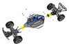 Traxxas Slash 4X4 VXL EHD 1/10 Pomarańczowy | 68386-4-ORNG