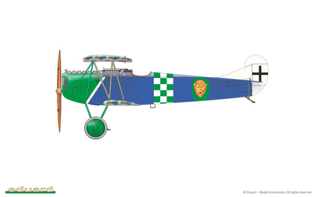 Fokker D.VII (OAW) 1:72 | 70131 EDUARD