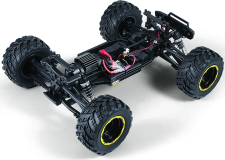 BlackZon Smyter MT Monster Truck 1/12 4WD Żółty Samochód Zdalnie Sterowany Model RC | 540225