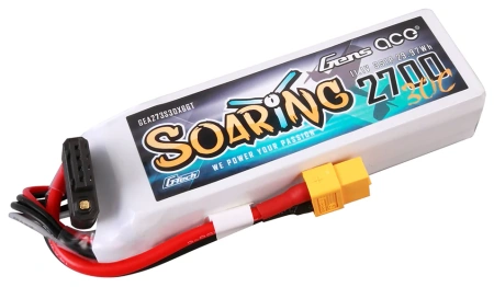 Akumulator LiPo 2700mAh 11,1V 30C 3S1P XT60 G-Tech Soaring | GEA273S30X6GT GENS ACE