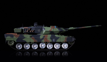 Czołg Zdalnie Sterowany German Leopard II A6 1:16 RTR 2,4Ghz Model RC | 3889-1B HENG LONG