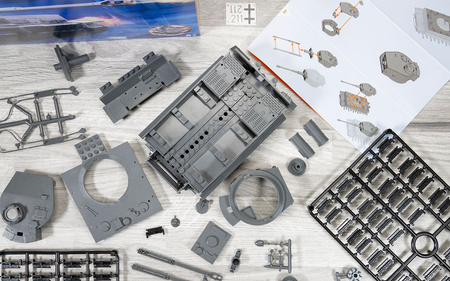 QUICKBUILD 1:35 Tiger I Czołg z Klocków | J6041 AIRFIX