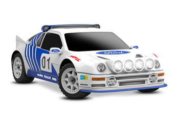 Traxxas Mini Rally VXL Ford RS200 4X4 1:12 Biały Samochód Zdalnie Sterowany Model RC | 108046-1-WHT