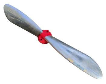 Śmigło duże aluminiowe - 420mm - antyk