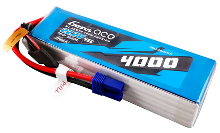 Akumulator LiPo 4000mAh 22,2V 45C 6S1P EC5 G-Tech | GEA406S45E5GT GENS ACE