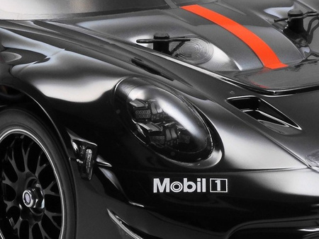 Tamiya TT-02 Porsche 911 GT3 R 992 4WD 1:10 KIT Samochód Zdalnie Sterowany Model RC Do Złożenia | TA-58745