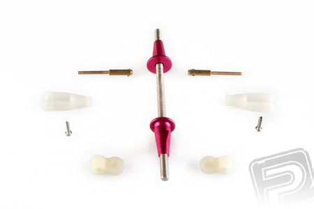 Dźwignia steru kierunku M4x100, pod napęd linkowy - Pelikan 2MO21850