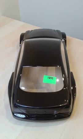 Karoseria 1:10 Mercedes CLK (czarna) - Carson 13272CN