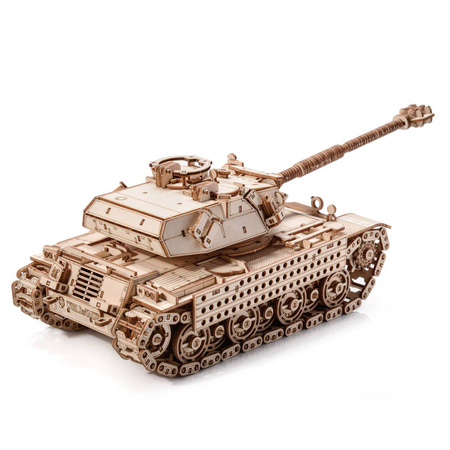 Little Story Drewniane Puzzle Model 3D Czołg Bat.-Chatillon Bourrasque World of Tanks 32,5x12,4x10,5cm | WOT04