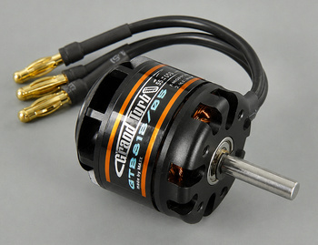 Silnik Bezszczotkowy Emax GT2812/05 1840KV 2-3S 408W 40A Wał 5mm Ciąg 1400g | GT281205