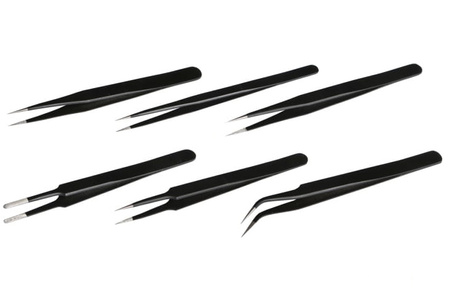 Zestaw pęset (6szt.) | FA-516 FINE-ART