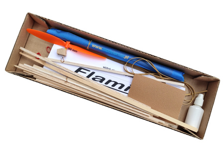 FLAMING - samolot z napędem gumowym
