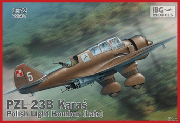 PZL. 23B Karaś - Polish Light Bomber (Late production) 1:72 | 72507 IBG