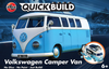 QUICKBUILD Volkswagen Camper Van Samochód z Klocków | J6024 AIRFIX