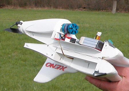 Latające Skrzydło Multiplex Xeno Uni KIT 1245mm Model Zdalnie Sterowany RC | 214241