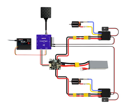 Odbiornik RadioLink R12F 12CH 2,4GHz SBUS & PPM