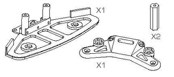Mocowanie zderzaka | 2Drift | 205568 Carson