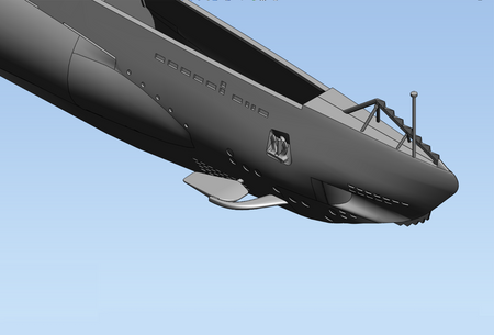 U-Boat Type IIB (1939) German Submarine 1:144 | S009 ICM