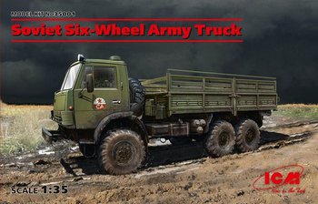 Soviet Six-Wheel Army Truck (new molds) 1:35 | ICM 35001