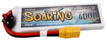 Akumulator LiPo 4000mAh 7,4V 30C 2S1P XT90 G-Tech Soaring | GEA402S30X9GT GENS ACE
