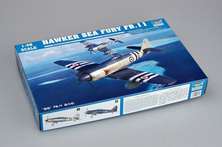 Hawker Sea Fury FB.11 1:48 | 02844 TRUMPETER