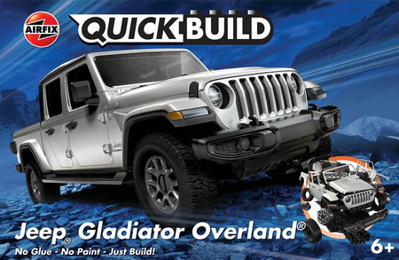 QUICKBUILD Jeep Gladiator Overland Samochód z Klocków | J6039 AIRFIX