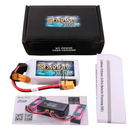 Akumulator LiPo 1300mAh 11,1V 3S1P 30C XT60 Soaring G-Tech  | GEA133S30X6GT GENS ACE