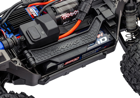 Traxxas Mini Maxx BL-2S 4WD 1/12 Czarny Model Zdalnie Sterowany | 107154-1-BLK