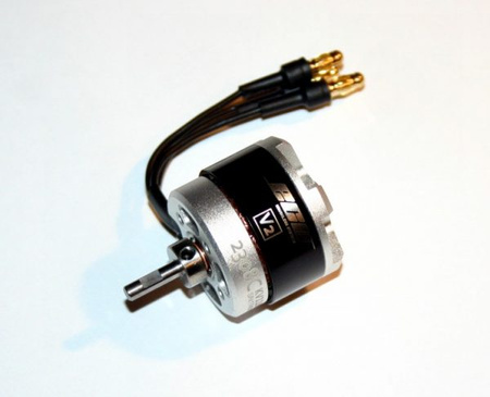 Silnik Bezszczotkowy Dualsky Eco 2308C V2 1180KV 2-3S 240W 20A Wał 3,17mm Ciąg 600g | 2308C-1180