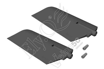 Reinforced Carbon Flybar Paddle 22 g - EQ0482-UP - Vision 50 ElyQ