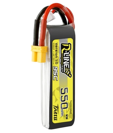 Akumulator LiPo 550mAh 7,4V 95C 2S1P XT30 R-Line Version 1.0 | TAA5502S95XT3 TATTU