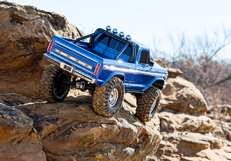 Traxxas TRX-4 Ford F-150 High Trail Edition 4X4 1:10 Niebieski Samochód Zdalnie Sterowany Model RC | 92046-4-BLUE
