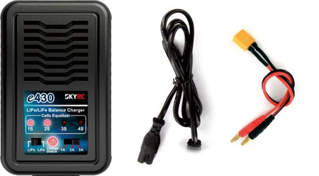 Ładowarka SkyRC e430 3A 30W LiPo/LiFe/LiHV 2-4S