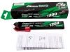 Akumulator LiPo 1200mAh 7,4V 25C 2S1P Dean-T Airsoft Gun | GEA12002S25D GENS ACE