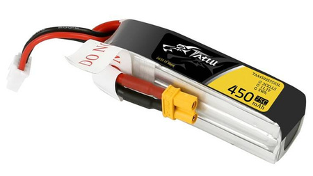 Akumulator LiPo 450mAh 11,1V 75C 3S1P XT30 Long Pack | TAA4503S75X3L TATTU