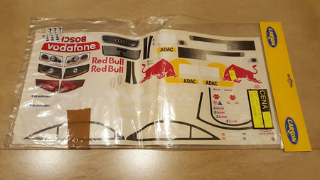 Naklejki do Audi TT-R DTM 1:10 - 69078 Carson