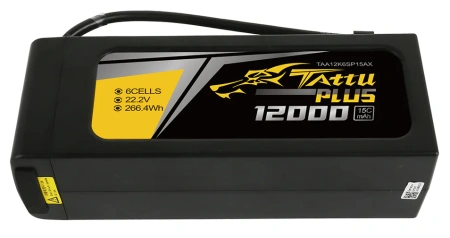Akumulator LiPo 12000mAh 22,2V 15C 6S1P AS150+XT150 Plus | TAA12K6SP15AX TATTU