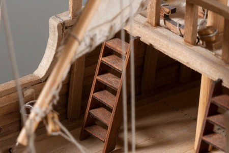 Karawela Nina Model Drewniany Żaglowiec 1/72 340mm | D012 DUSEK