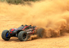Traxxas Rustler 4X4 BL-2S 1:10 4WD Czerwony Samochód Zdalnie Sterowany Model RC | 67164-4-RED