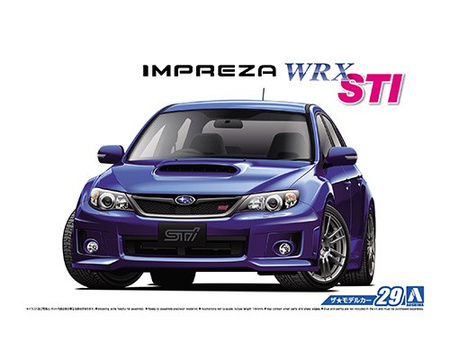 SUBARU IMPREZA WRX STI GRB 1:24 | 05235 AOSHIMA
