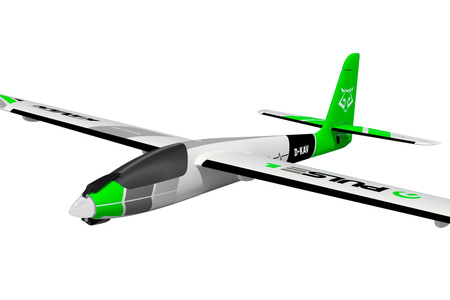Motoszybowiec Kavan Pulse 2200mm V2 ARF Zielony Samolot Zdalnie Sterowany Model RC | KAV02.8092