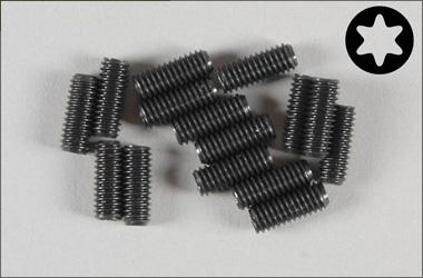 Śruba (pin, bez łebka, torx) M4x10mm 15szt. - FG 6929/10